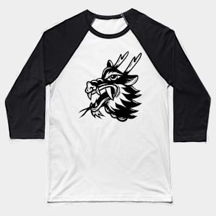 Dragon head Baseball T-Shirt